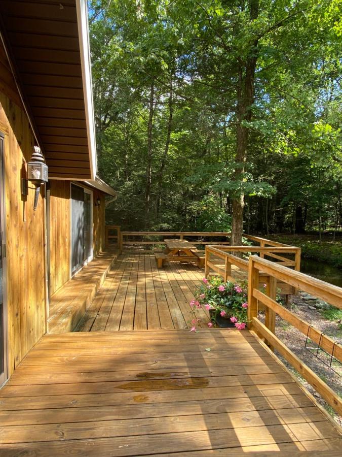 Secluded Chalet On Stream-Mins To Camelback 坦纳斯维尔 外观 照片